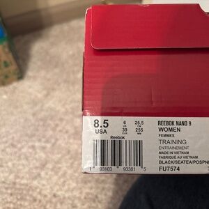 Reebok Women’s Nano 9 sz 8.5